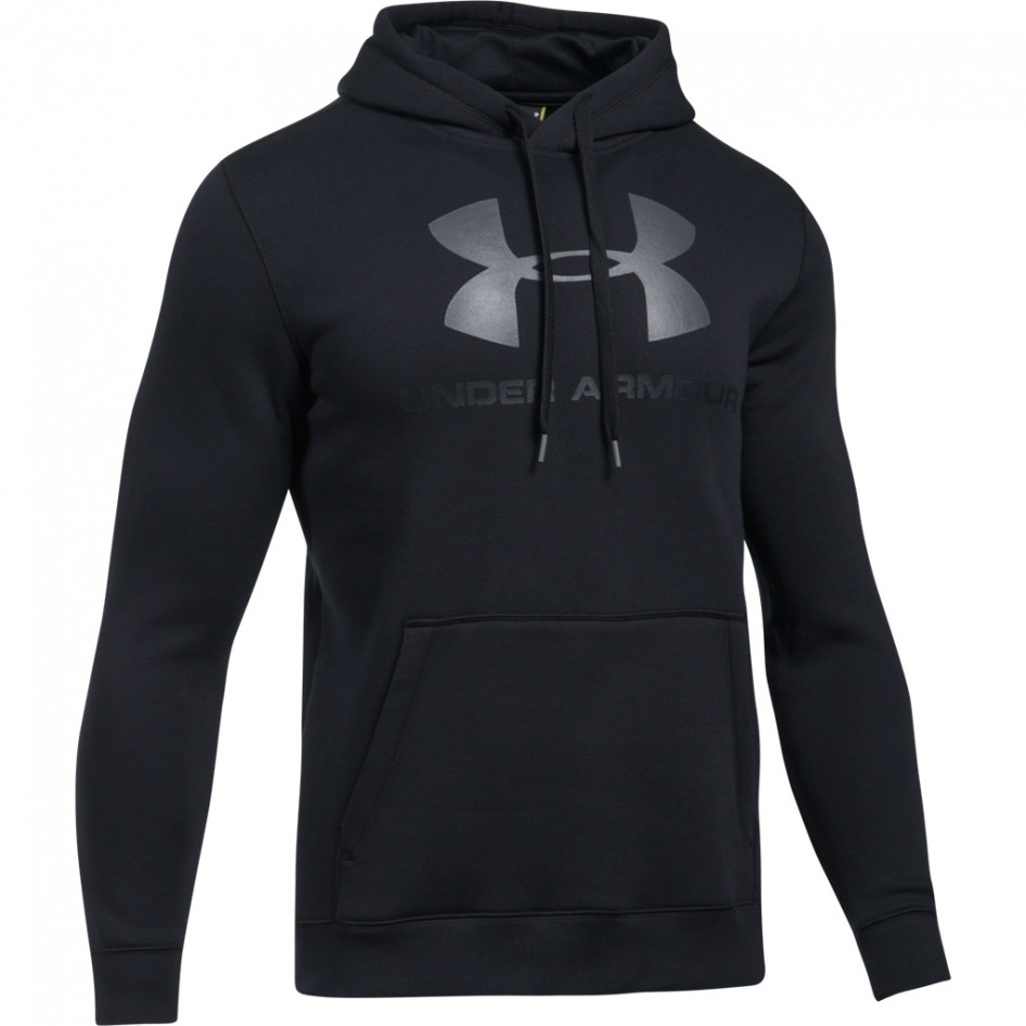 Felpa under cheap armour cappuccio uomo